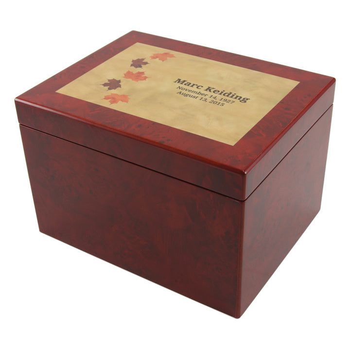 Autumn Leaves Memory Chest - Emmick